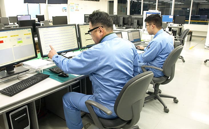 計測装置によるデータ集録