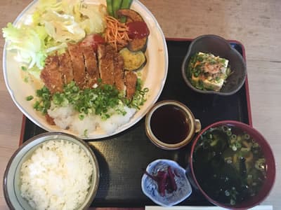 吉祥-おろしチキンカツ定食